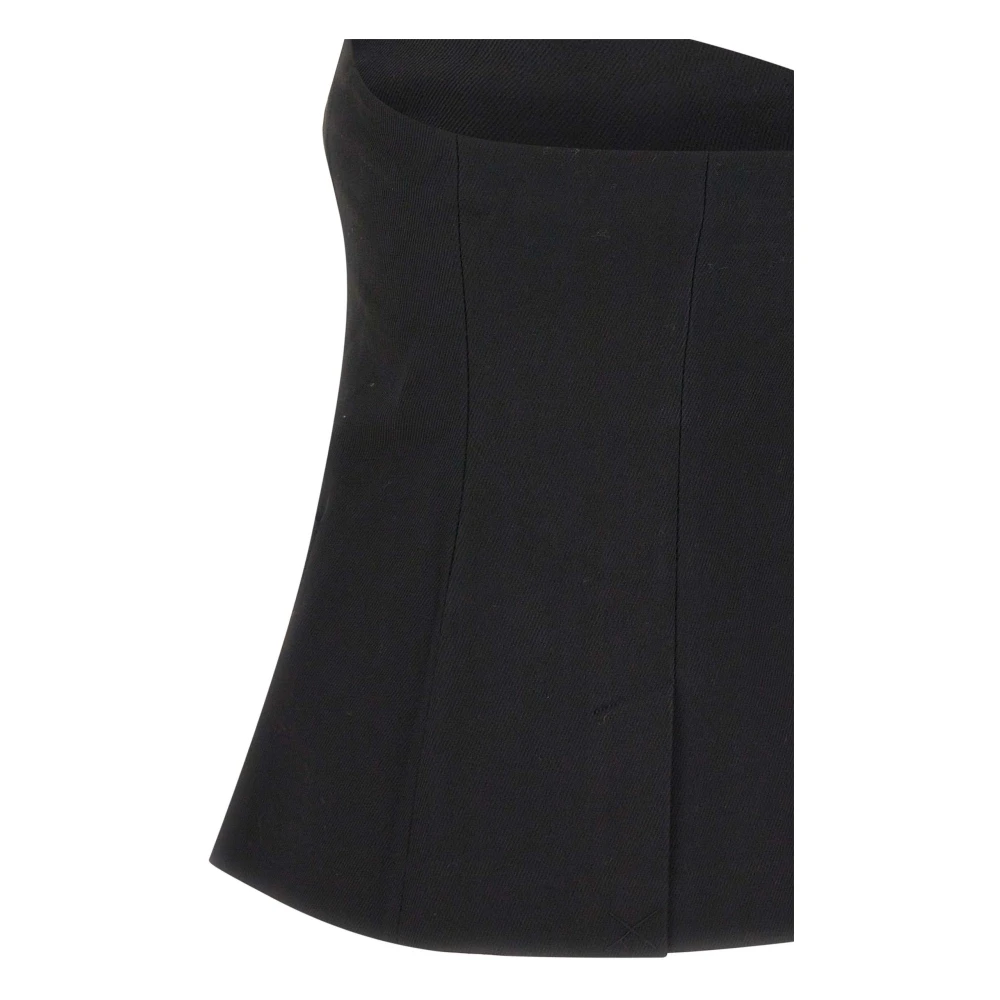 Staud Zwarte Top voor Vrouwen Black Dames