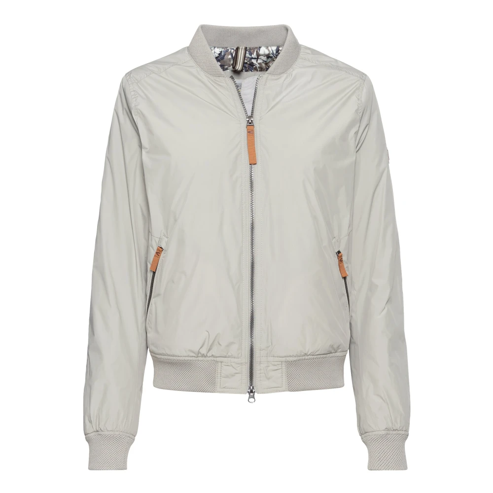 Camel active Blouson van gerecycled polyester Gray Dames