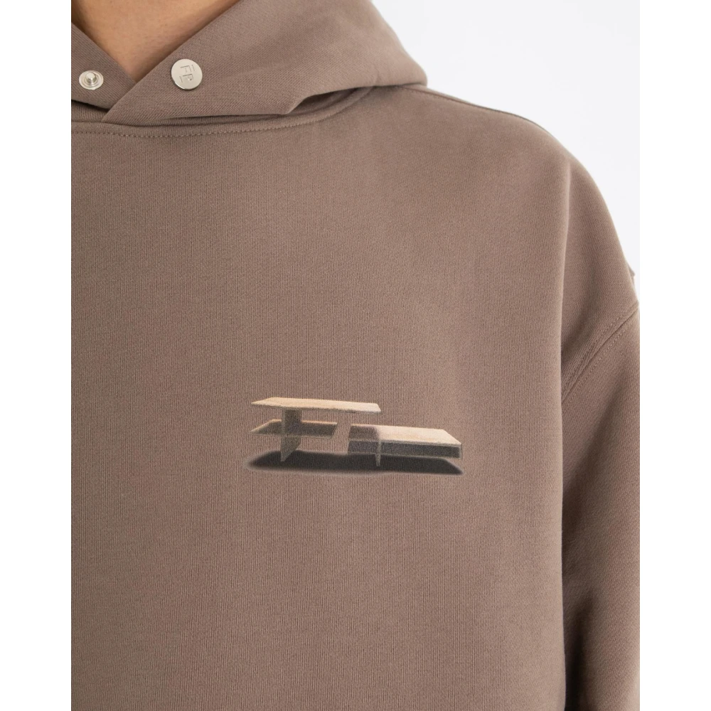 Filling Pieces Pavilion Hoodie voor heren Brown Heren