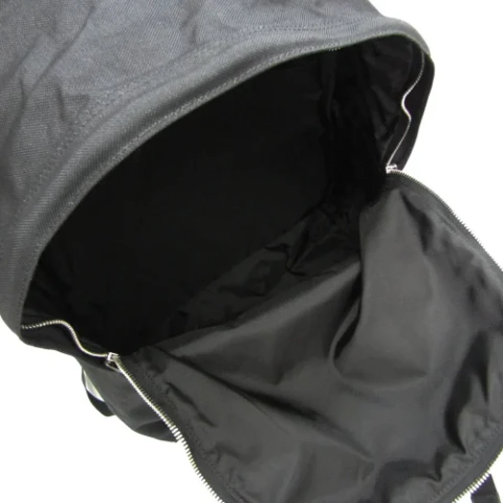 Celine Vintage Pre-owned Canvas shoulder-bags Black Dames