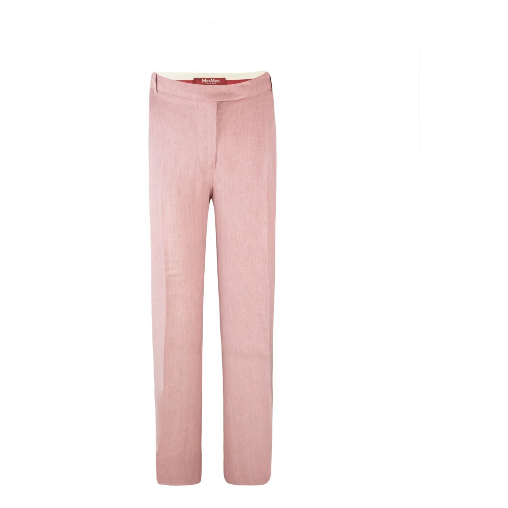 Trousers > Straight Trousers - - Max Mara Studio - Modalova