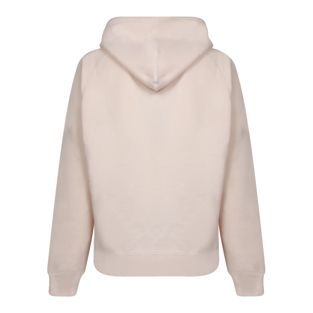 Tom Ford Witte Sweatshirt Stijlvolle Hoodie Kangoeroezak Brown Heren