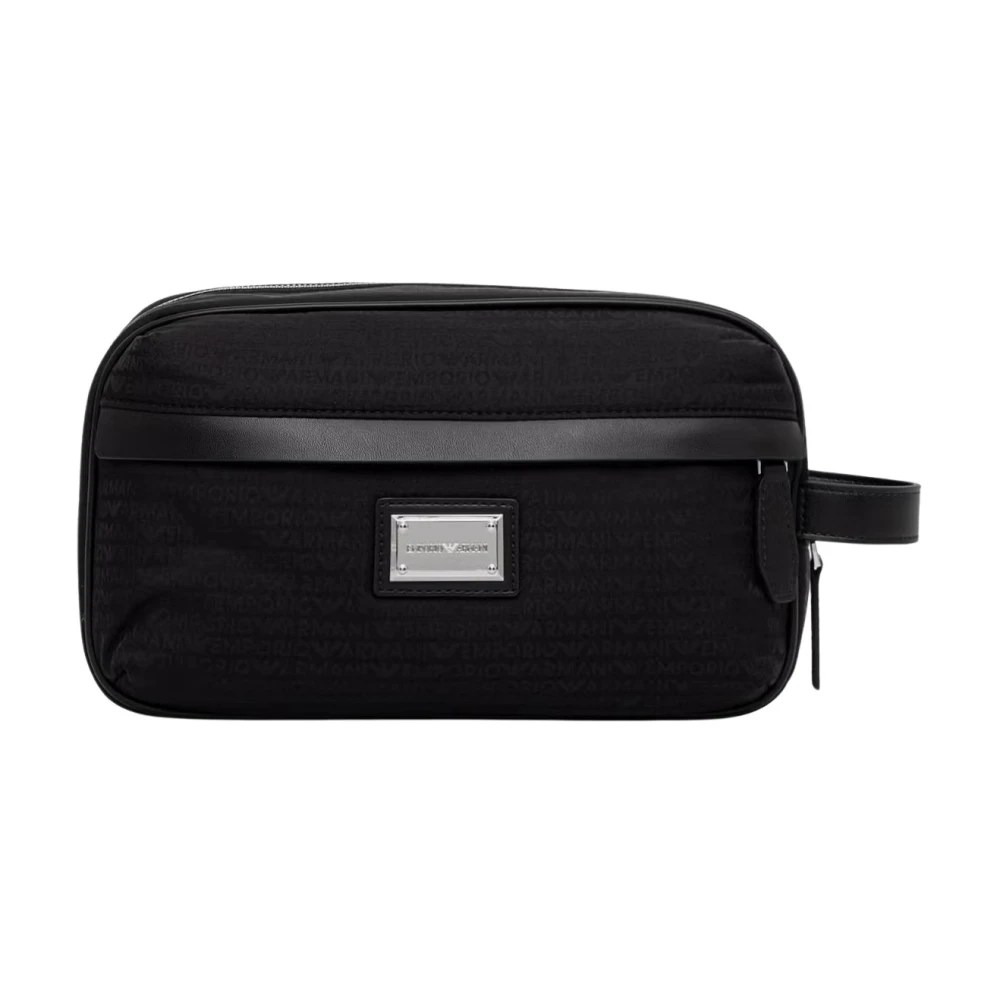 Emporio Armani Uomo Nero Borse, Taglia Unica, New, - Immagine 1