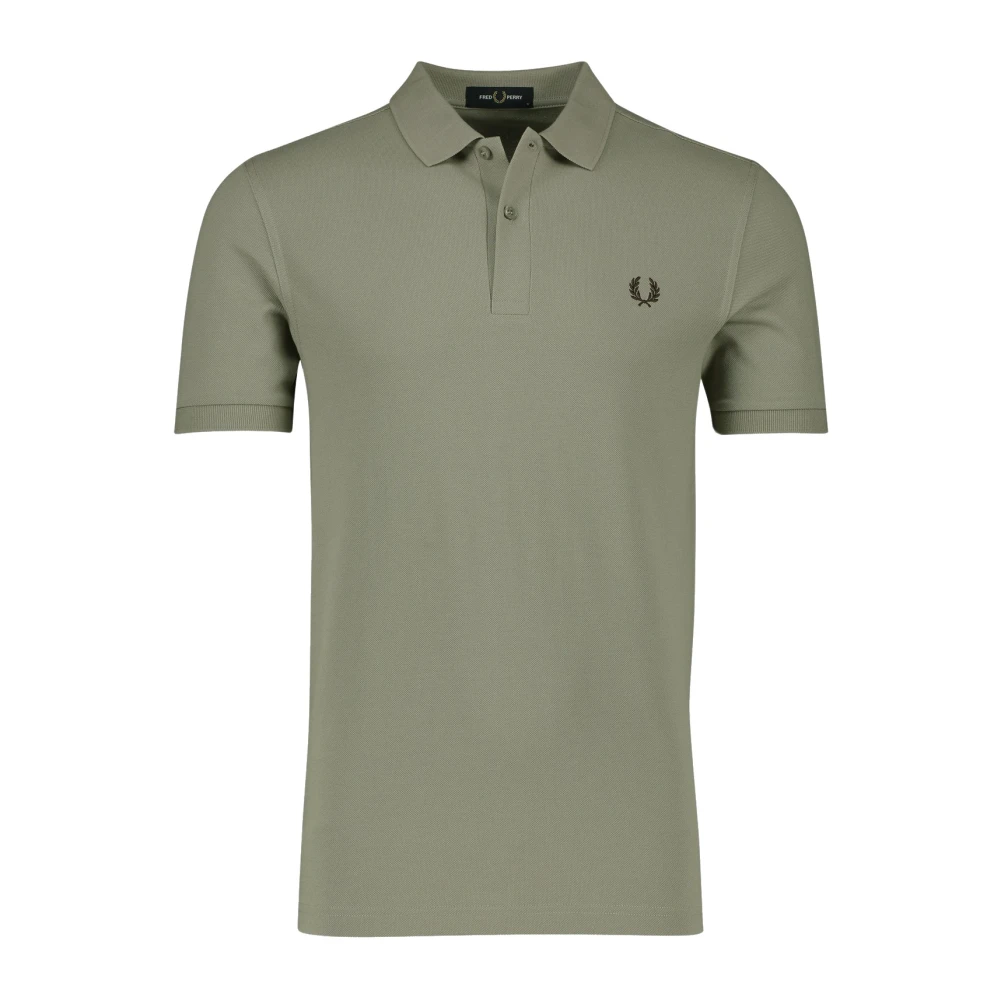 Fred Perry Groene poloshirt korte mouw Green Heren