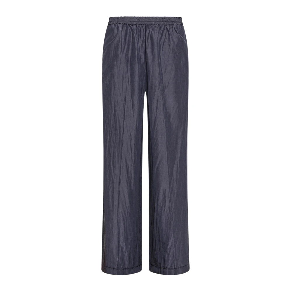 Forte Forte Women's Black Taffeta Palazzo Pants