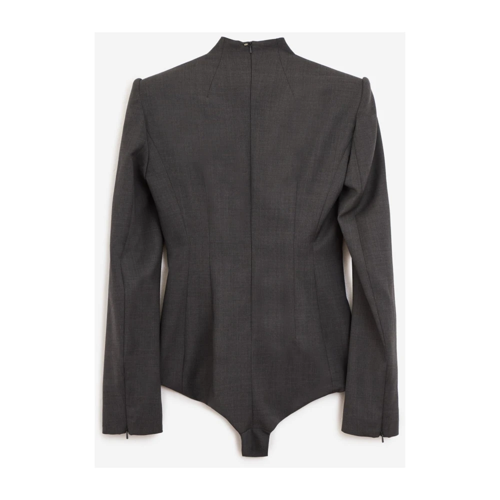 SPORTMAX Stijlvolle Overhemden voor Mannen en Vrouwen Gray Dames