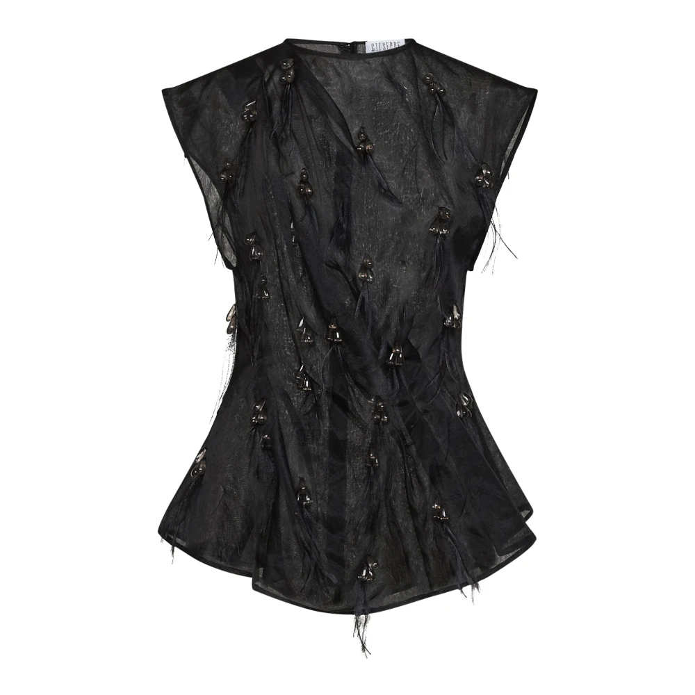 Giuseppe Di Morabito Donna Nero - Top Senza Maniche - Tops - S