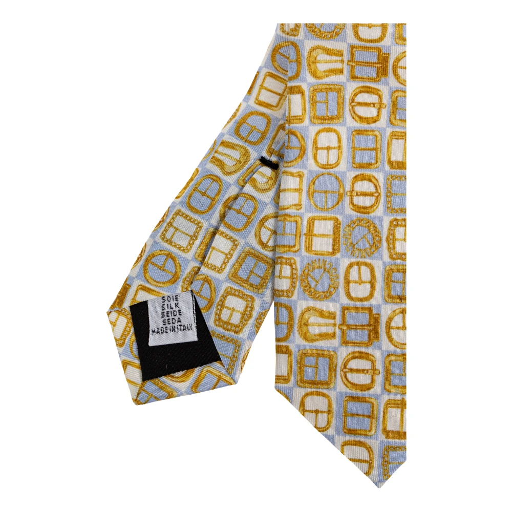 Moschino Zijden stropdas Multicolor Heren
