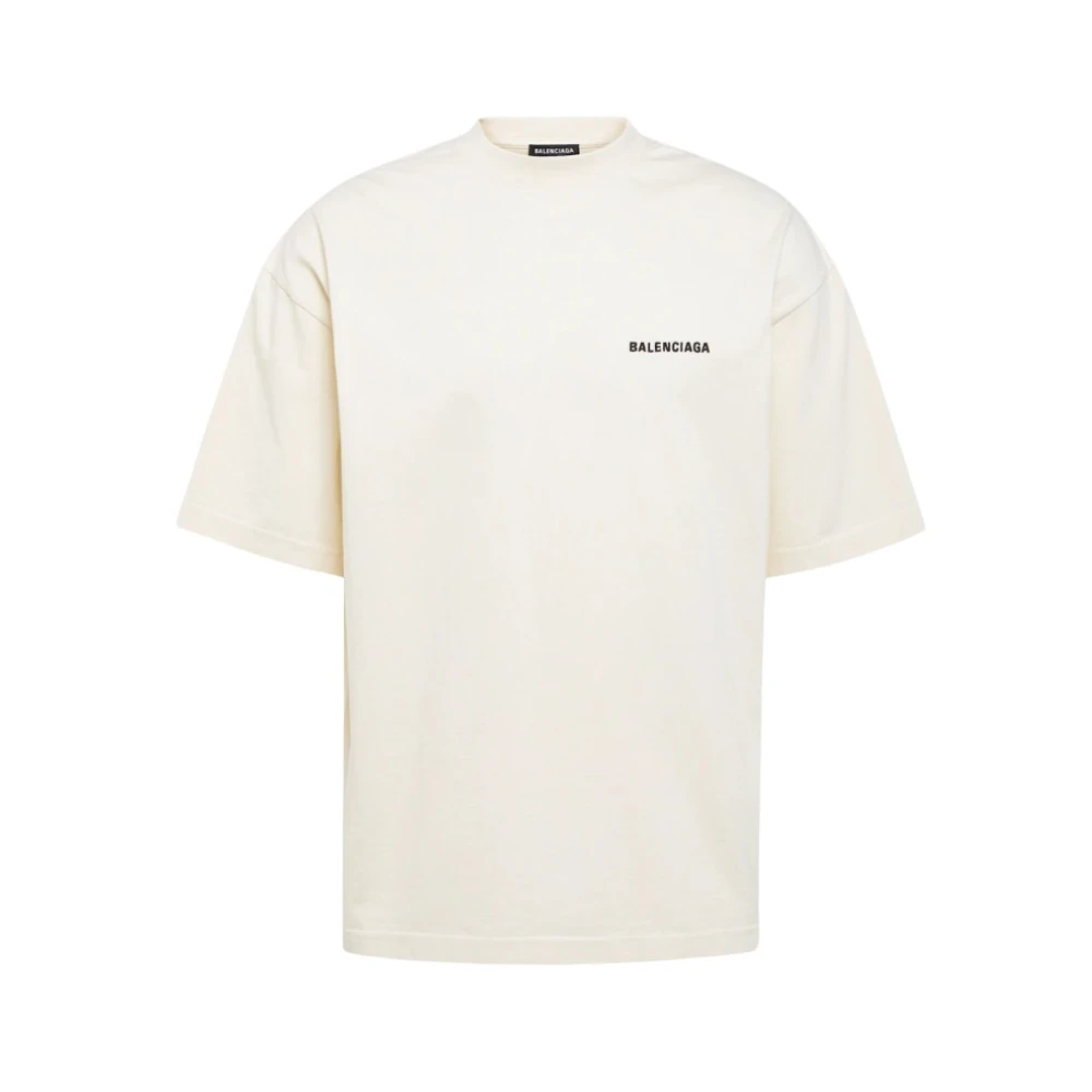 Balenciaga Vintage Jersey T-Shirt White Heren