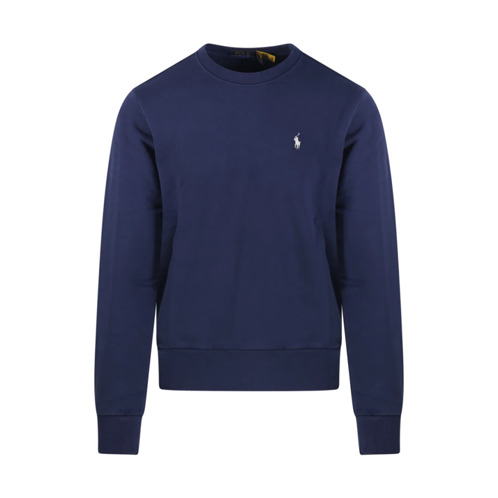 Ralph Lauren Blå Rundhalsad Sweatshirt