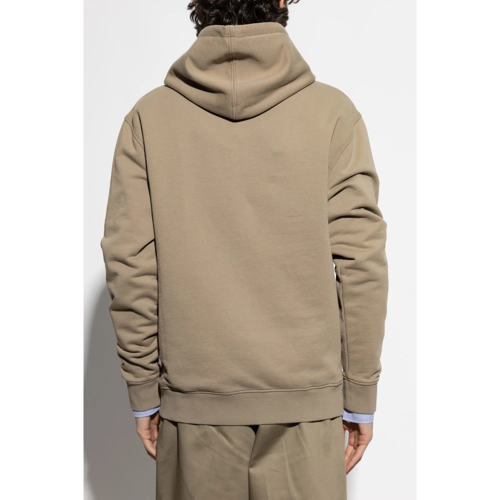 Ami Paris De Coeur Hoodie Green Heren