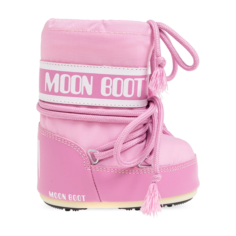 Moon Boot Snö stövlar Ikon Mini Nylon Pink, Unisex