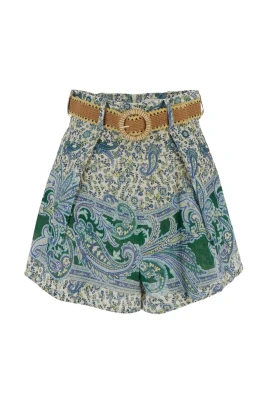 Linen Tuck Short