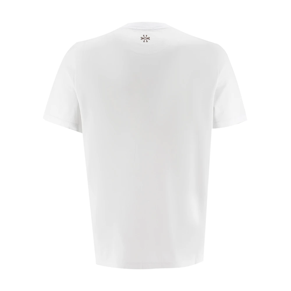 Jacob Cohën Vintage Crew-neck Katoenen T-shirt White Heren