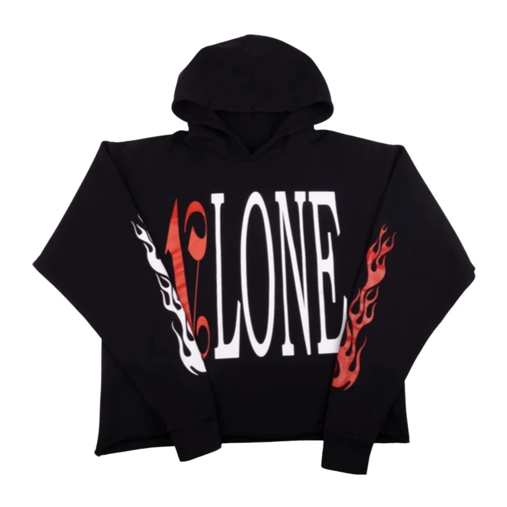 Palm Angels Beperkte Editie Street Hoodie Zwart Rood Black Heren