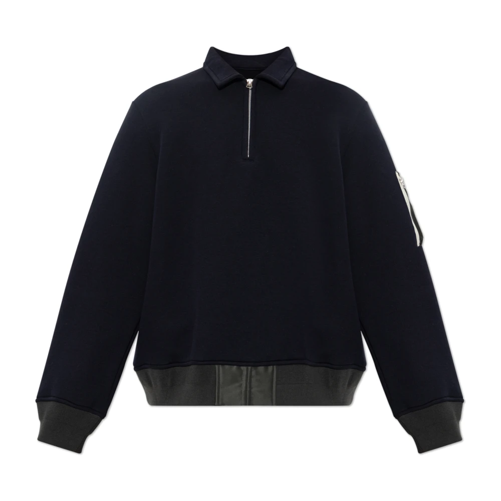 Sacai Mezza Zip La Polo - Immagine 2