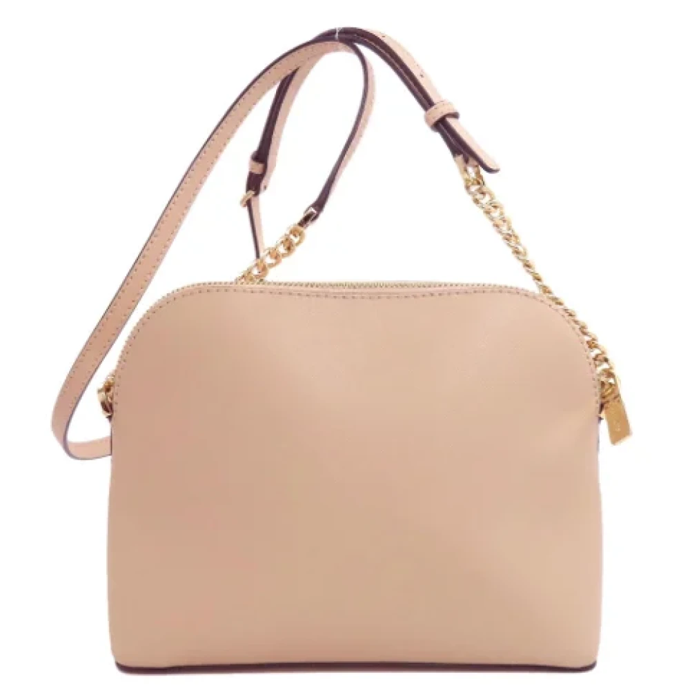 Michael Kors Pre-owned Leather totes Beige Dames