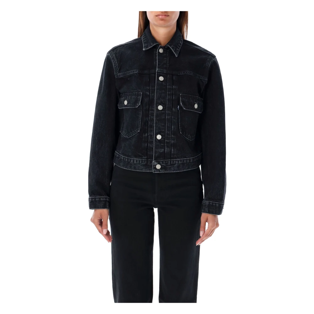 Levi's Dameskleding Buitenkleding Zwart Aw24 Black Dames