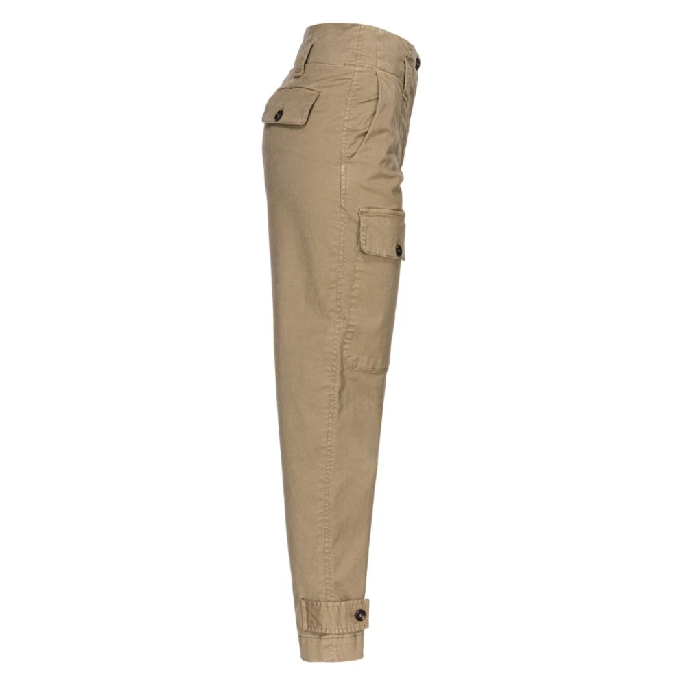 pinko Bruine Broek voor Vrouwen Brown Dames