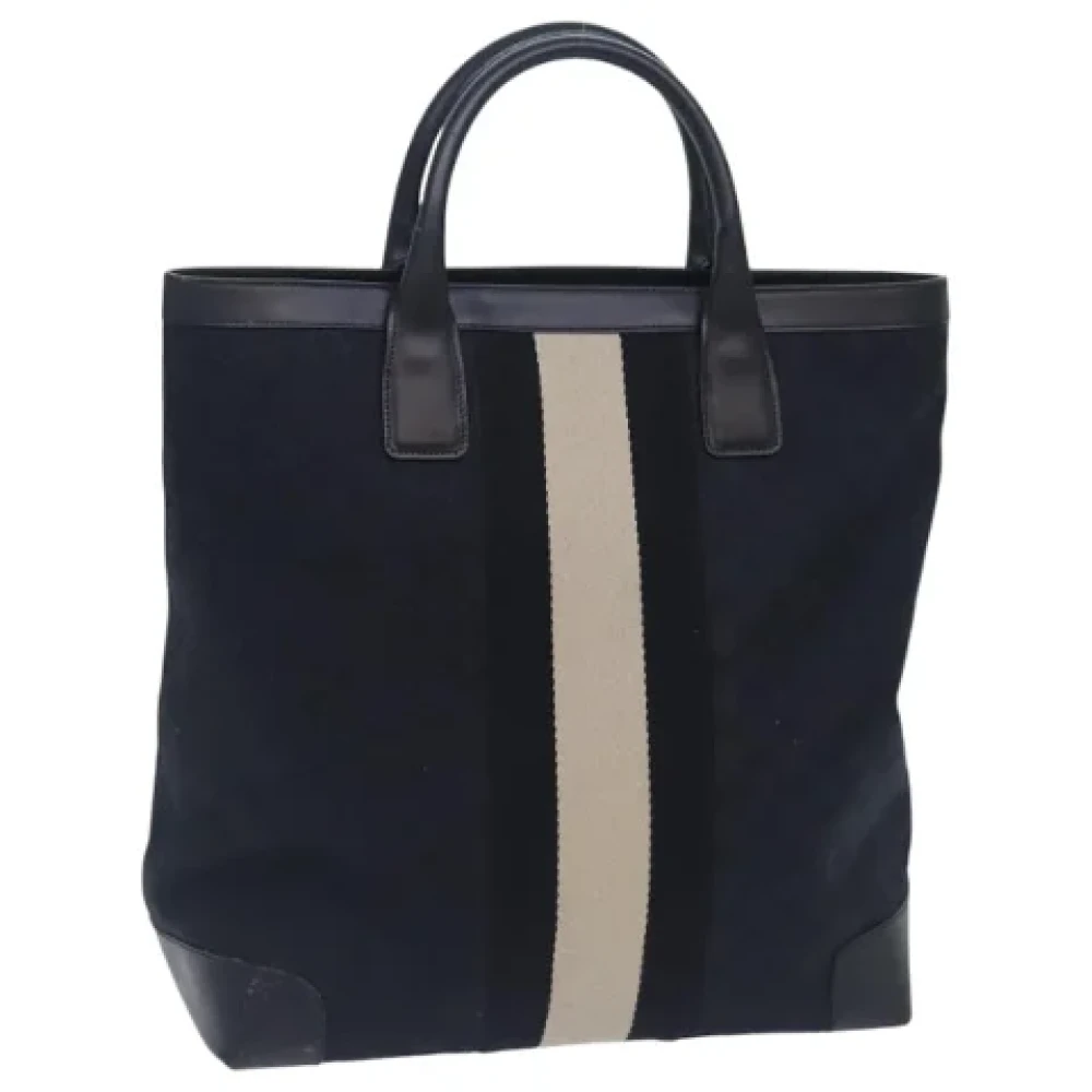 Gucci Vintage Pre-owned Canvas totes Black Dames