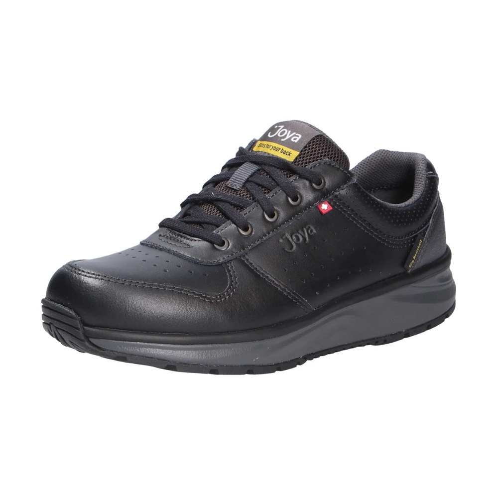 Joya Comfortabele zwarte veterschoen Dames Schoenen