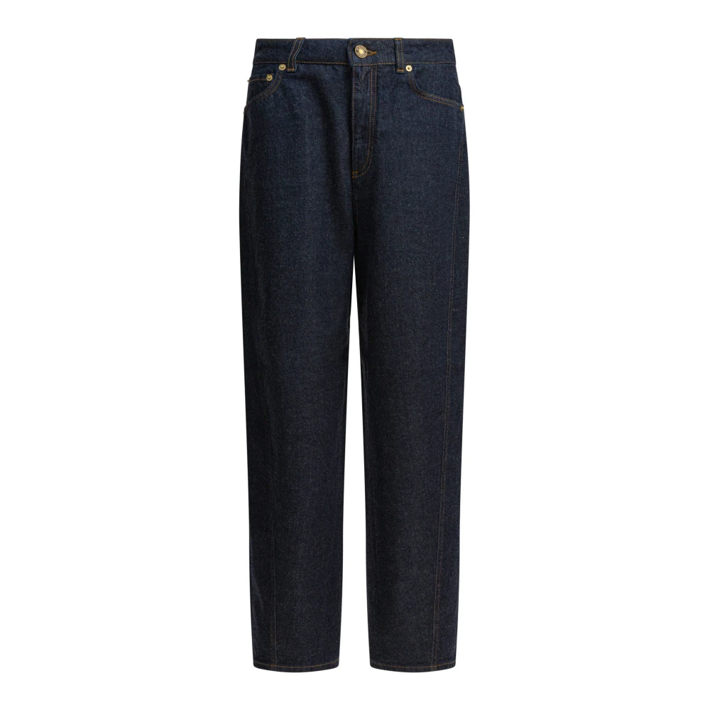 Givenchy Women's Blue Loose Fit Jeans, W28, Cocoon Trousers