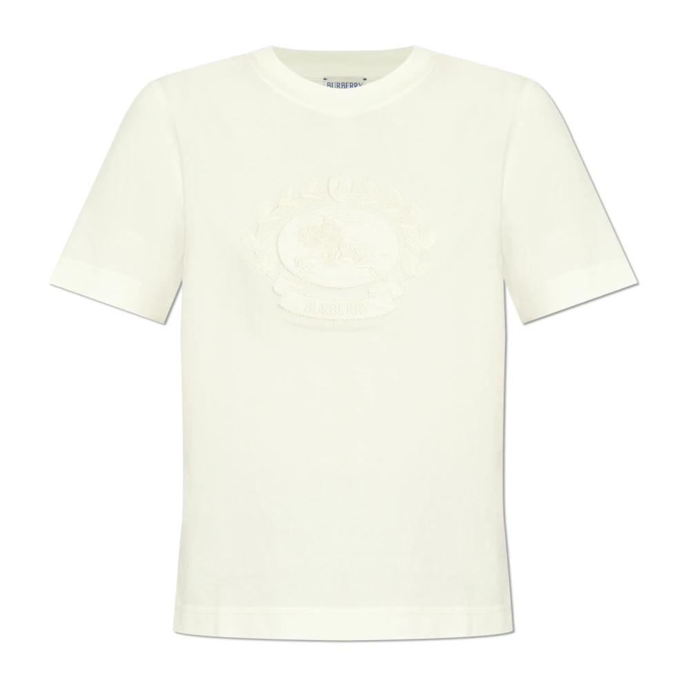 Burberry Mujer Blanco Camisetas, Talla: L