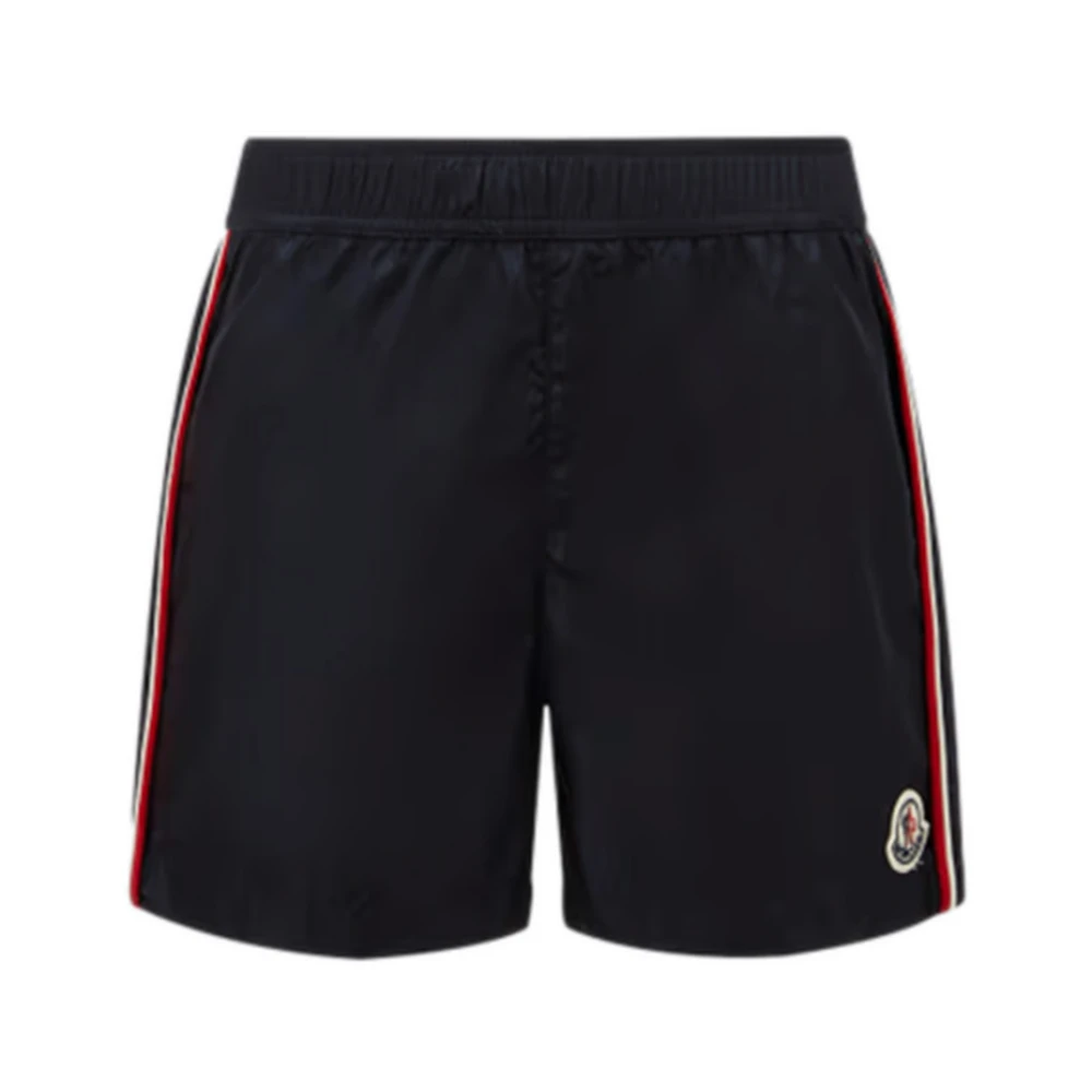 Moncler Boys Blue Swimming Trunks,, Sea Clothing Elastic Waistband Pocket Size 10 Y