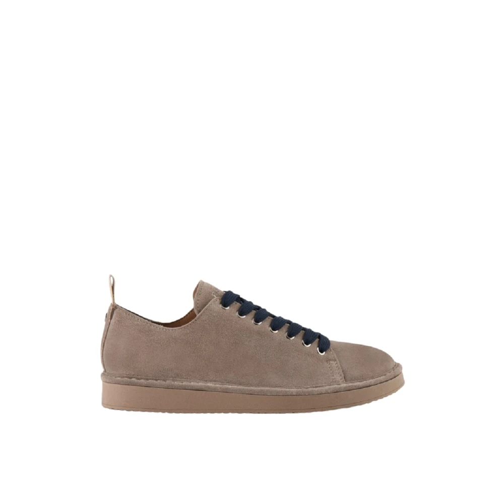 Panchic Suède Vetersneakers Heren Schoenen Bruin