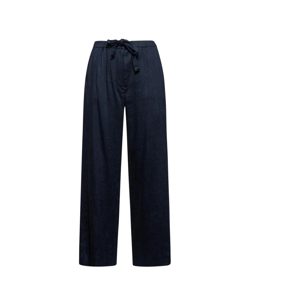 Max Mara Elegante Jas Collectie Blue Dames