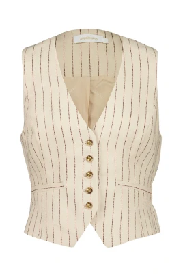 Rebellion Pinstripe Linneväst