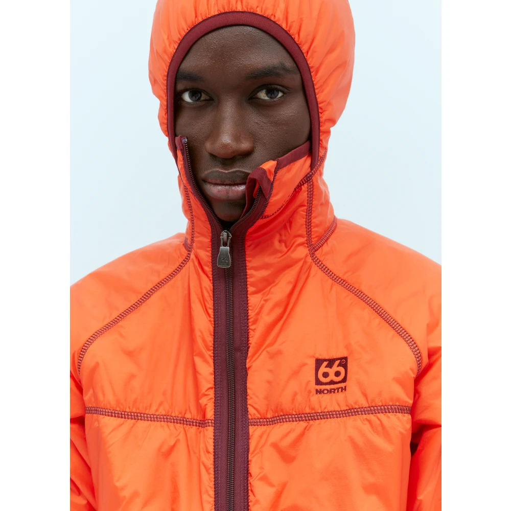 66 North Jackets Orange Heren