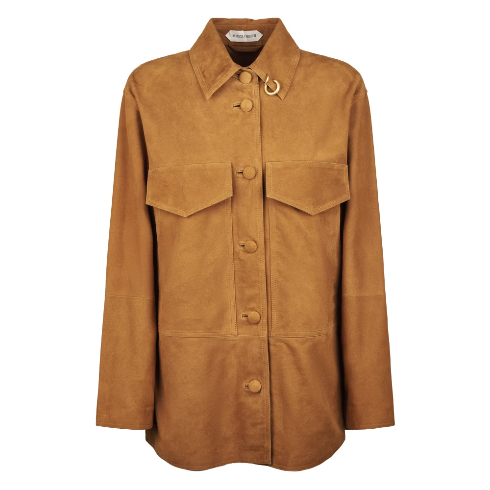 Alberta Ferretti Women's Brown Jackets - Light Jackets - Xs - Jackets