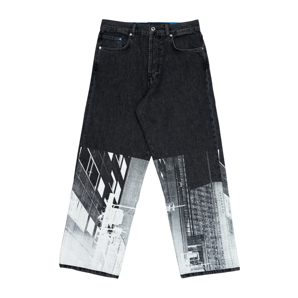 Karl Lagerfeld jeans Katoen Gray Heren