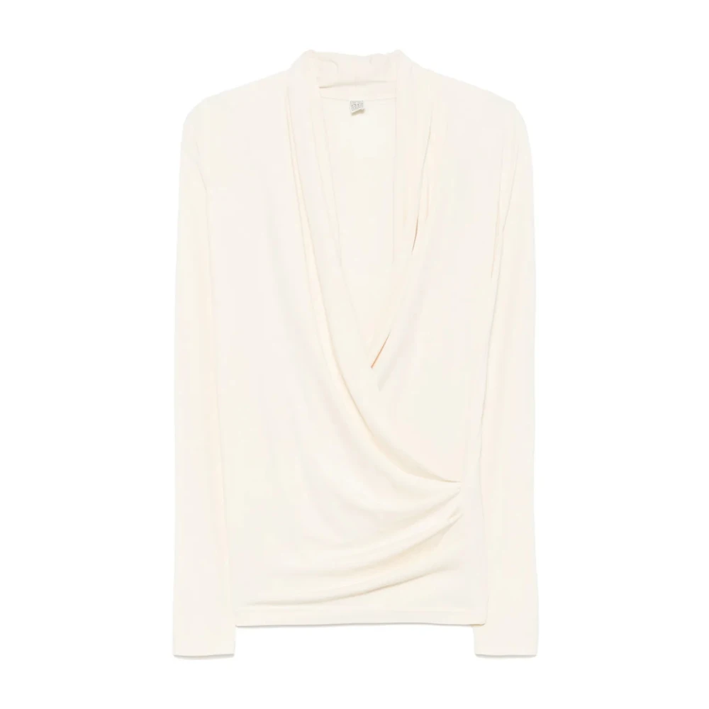 TotêMe Stijlvolle Jersey Top Beige Dames