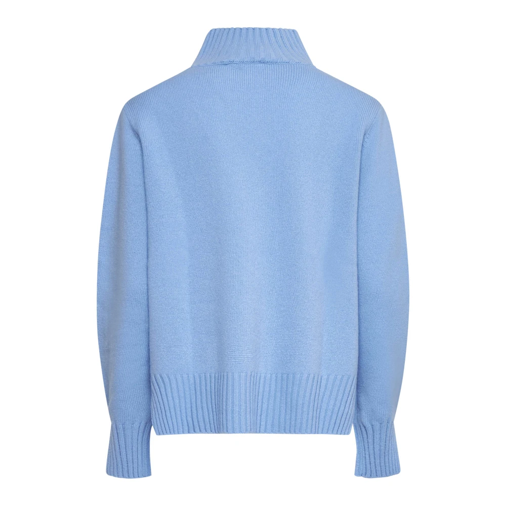 Kaos Heldere Blauwe Sweater Collectie Blue Dames
