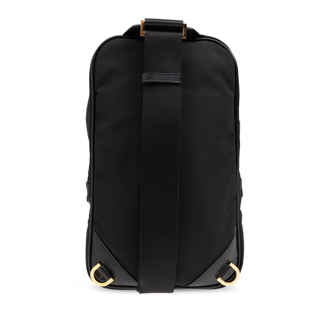 Tom Ford Een-schouder rugzak Black Heren
