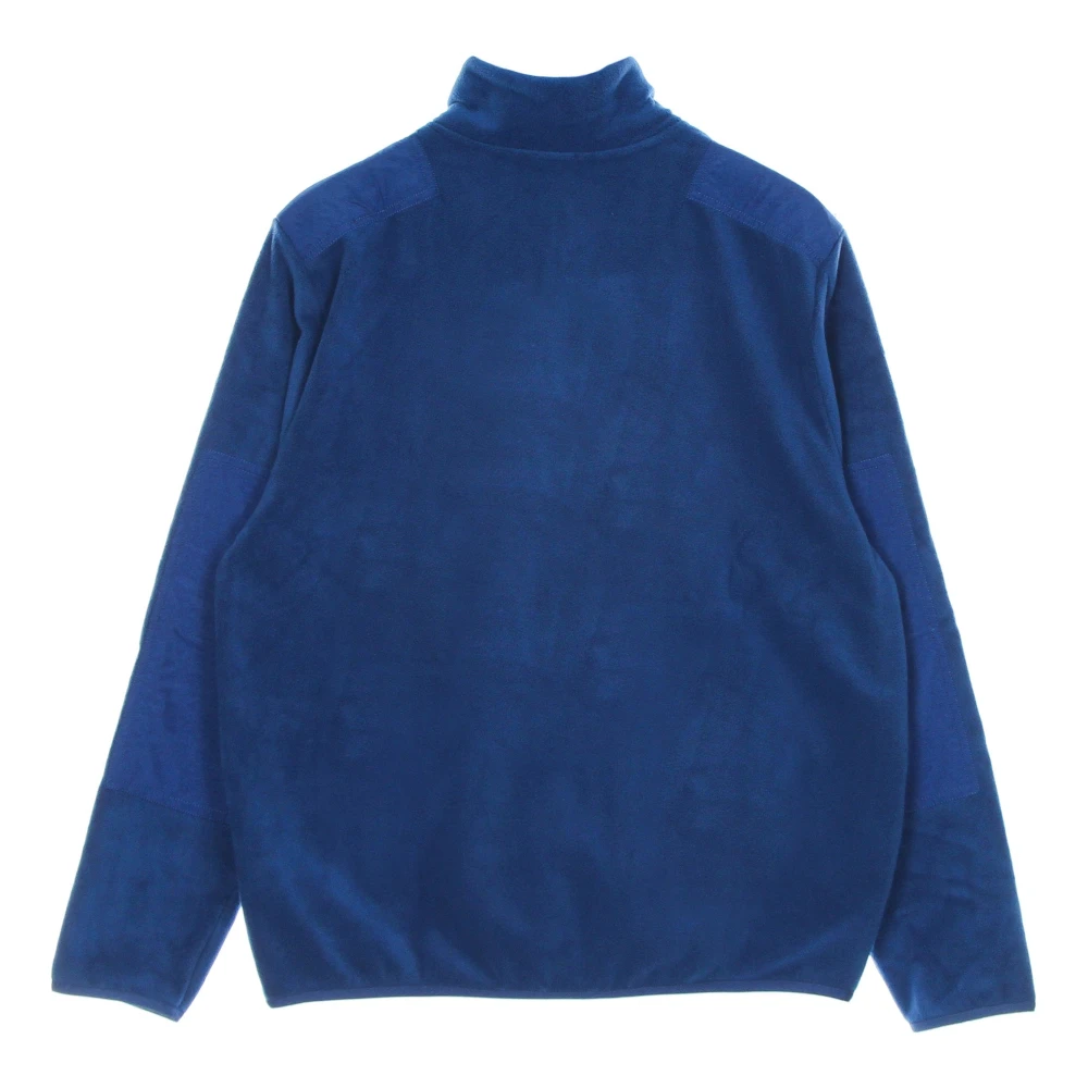 Nike Fleece-jas met hoge kraag en rits Blue Heren
