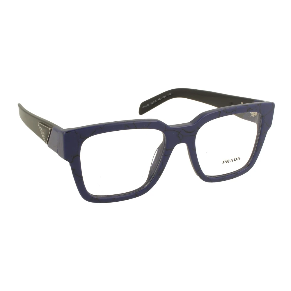 Prada Upgrade je bril met deze 08Zv vierkante herenbril Blue Heren