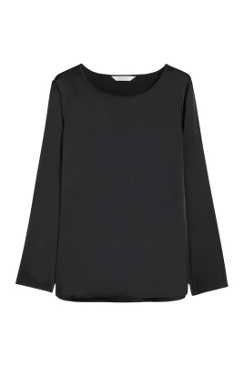 Blusa in raso di seta