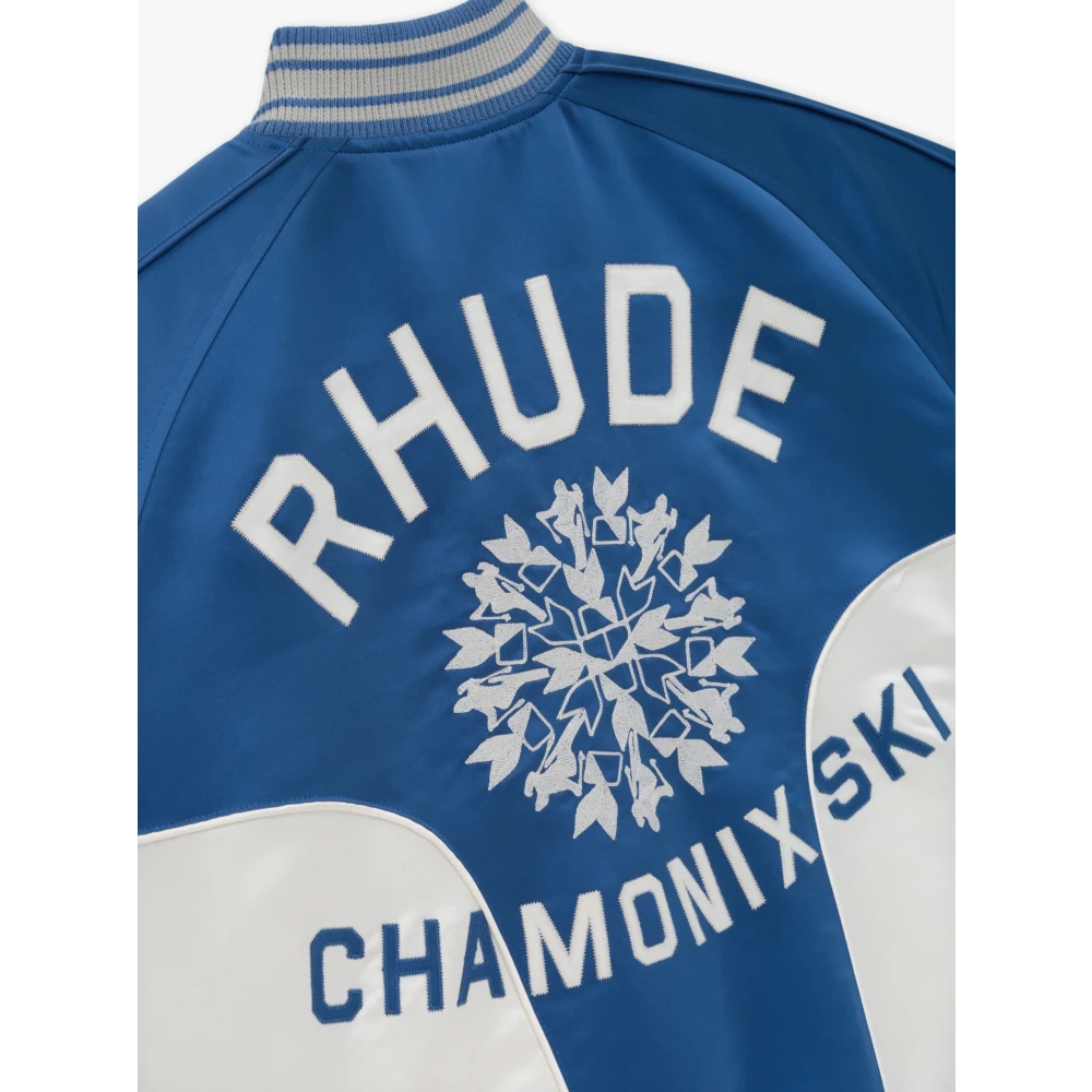 Rhude Blauwe Ski Bomberjack Blue Heren