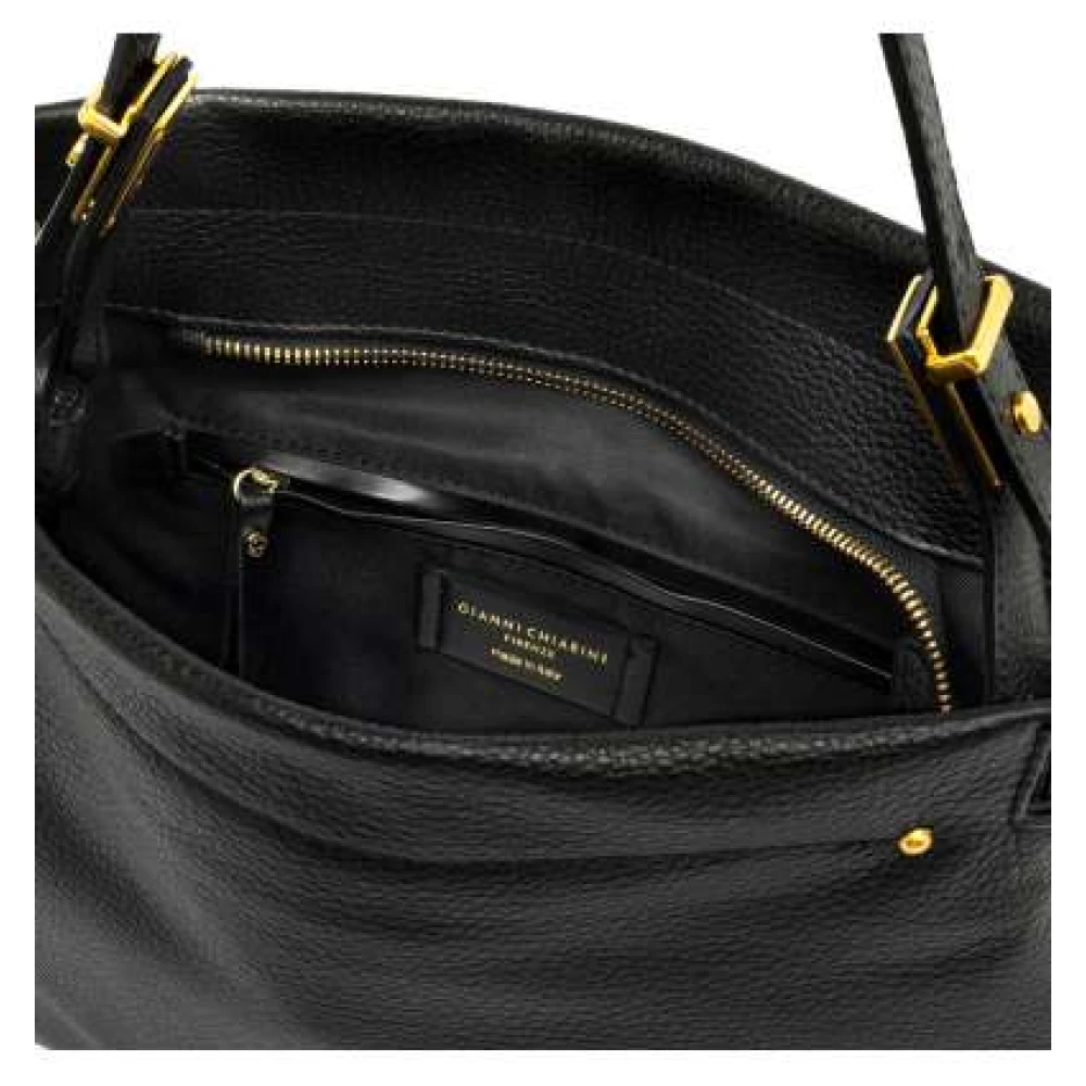 Gianni Chiarini Matilde Schoudertas in Zwart Black Dames