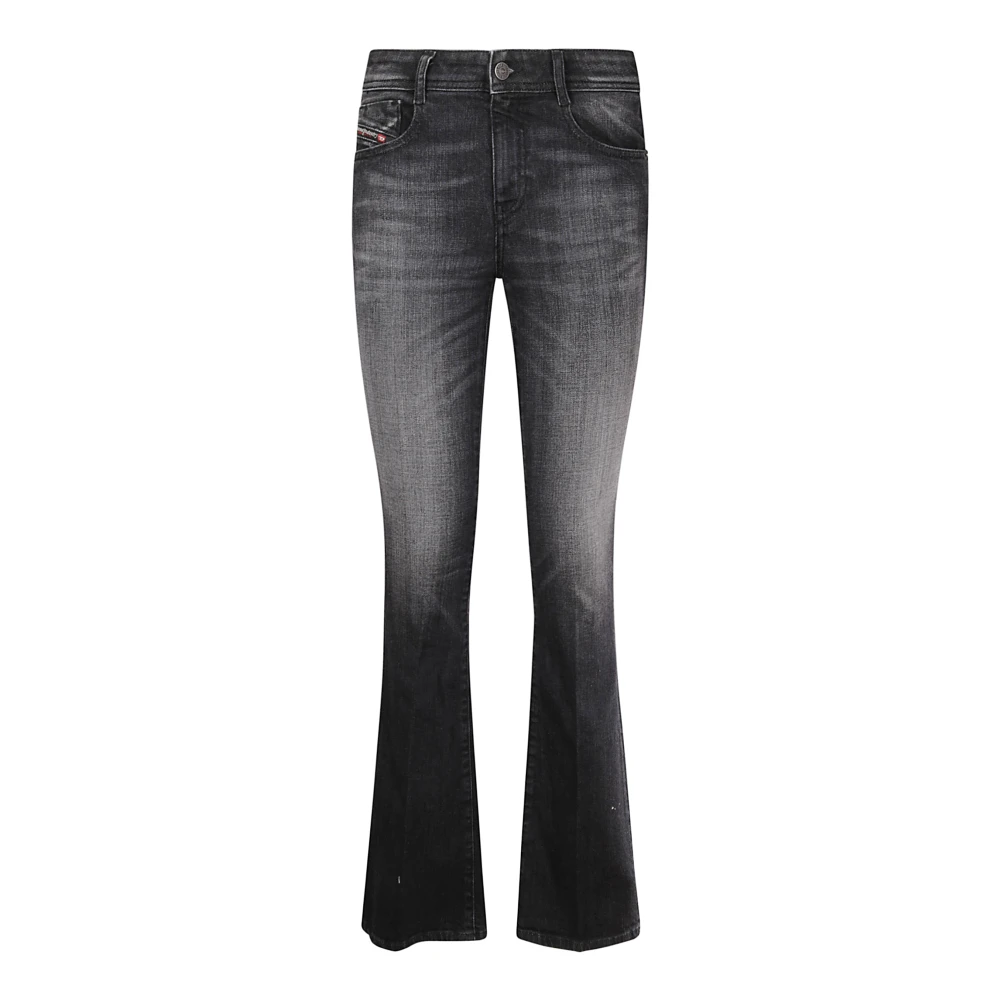 Diesel Palazzo Jeans met Zakken Gray Dames