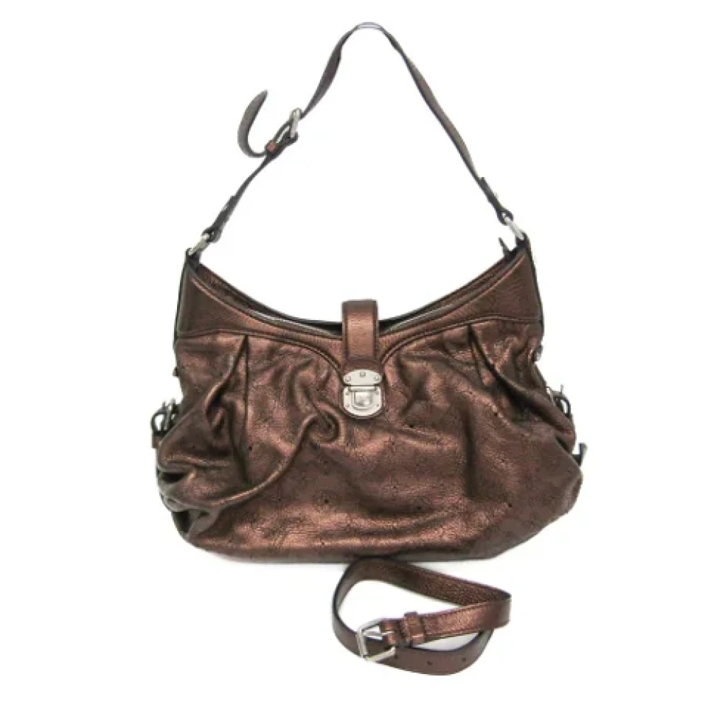 Louis Vuitton Vintage Pre-owned Leather louis-vuitton-bags Brown Dames