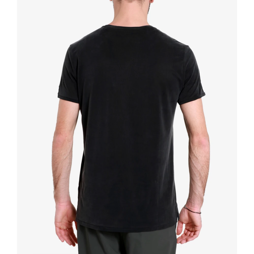 RRD Katoenen T-shirt met ronde hals Black Heren