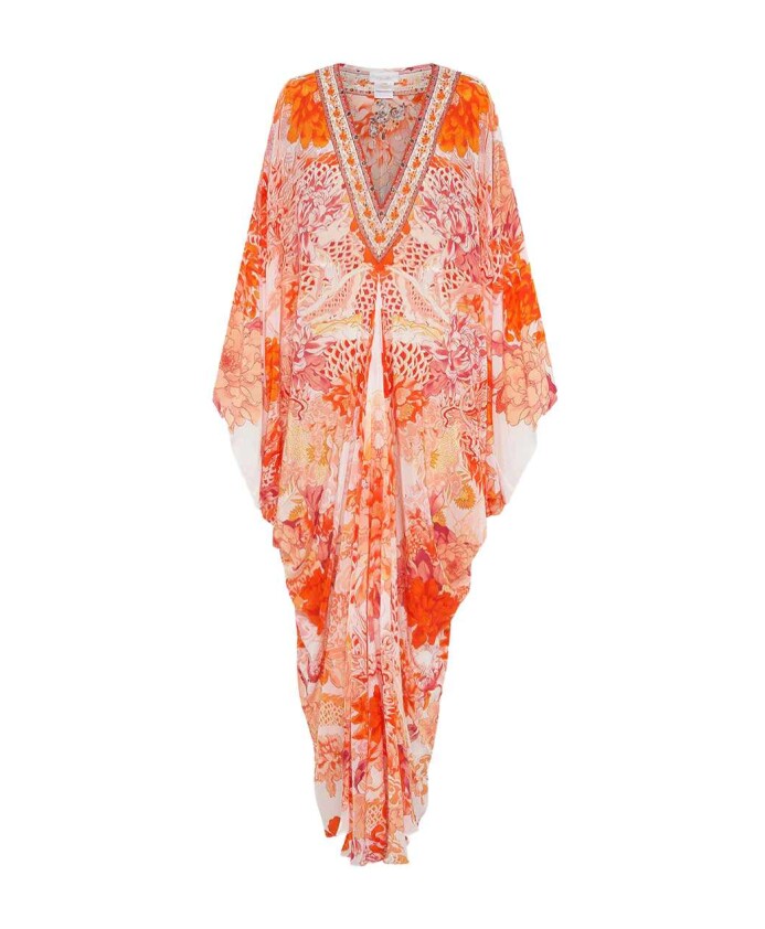 robe-caftan-en-soie-avec-motif-de-dragon