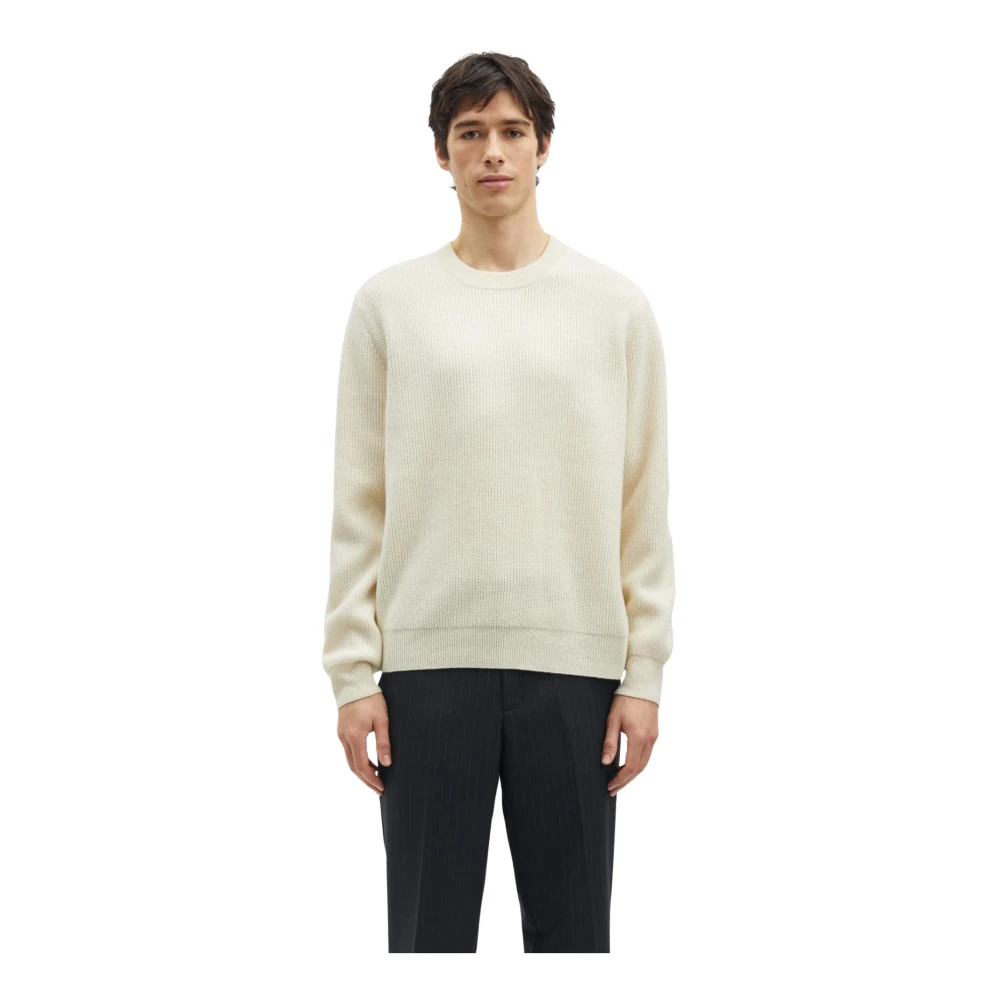 Samsøe Scandinavische Stijl Sweater Brown Heren
