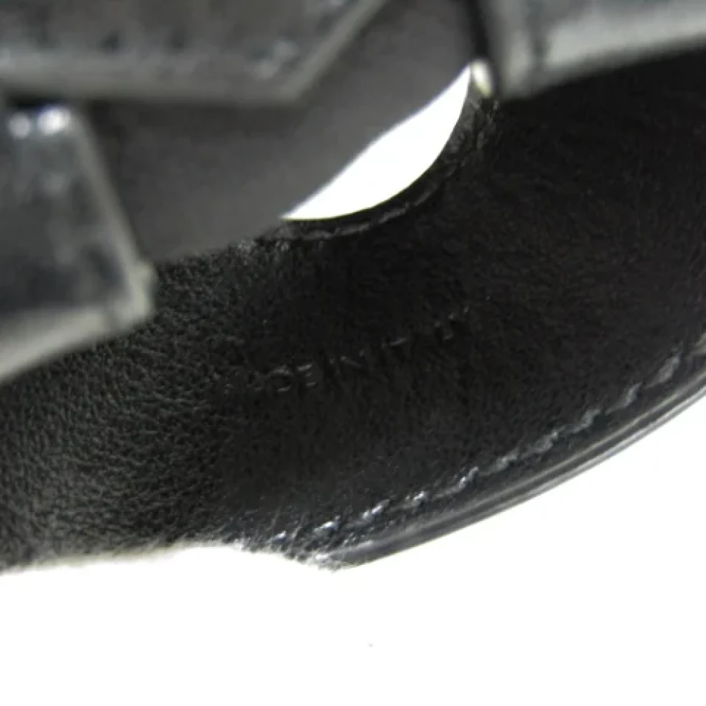 Celine Vintage Pre-owned Canvas shoulder-bags Black Dames