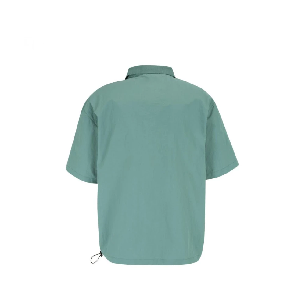 Fila Gevlochten polyester poloshirt Green Heren
