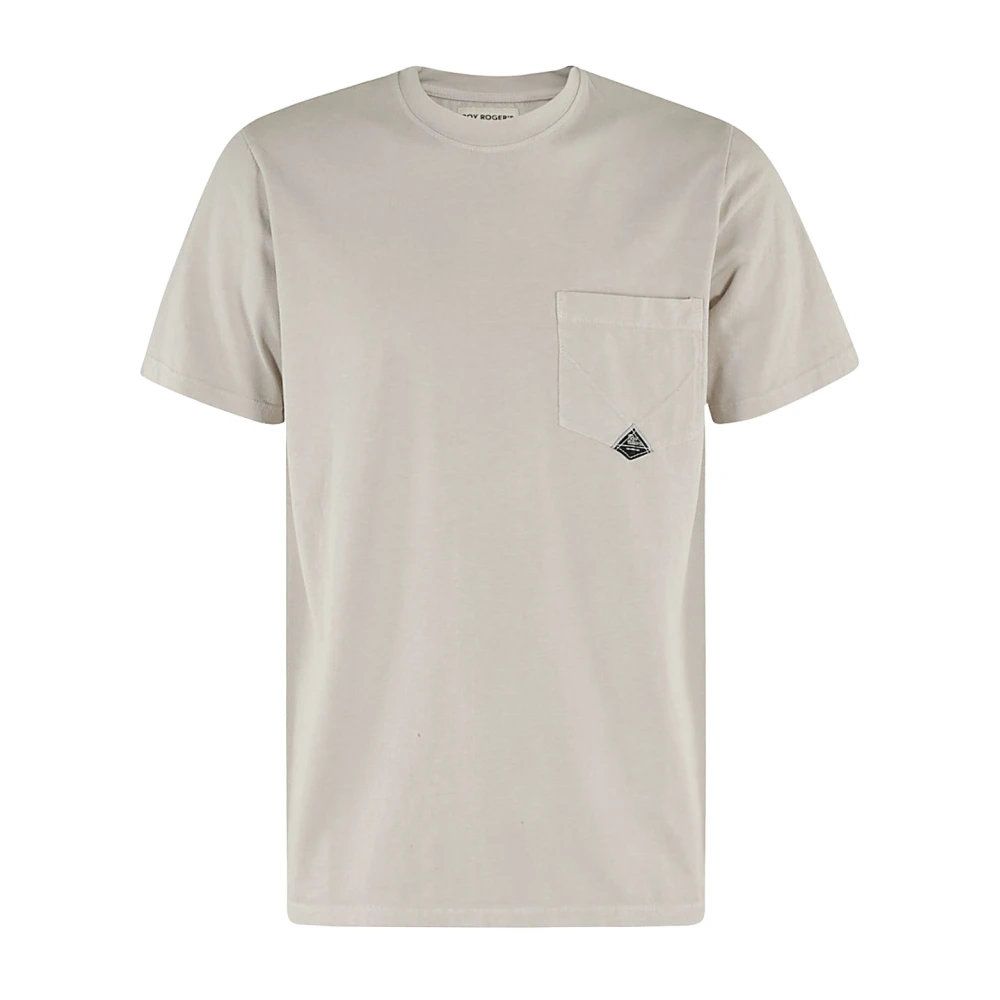 Roy Roger's Zak T-shirt Casual Stijl Gray Heren